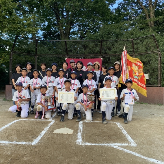 Cチーム 朱雀少年野球ジュニア大会 優勝しました！